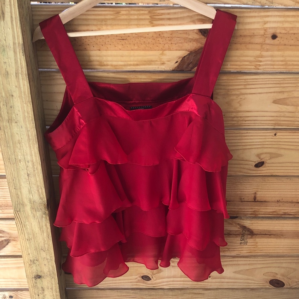 Apostrophe Vibrant Red Women's Blouse